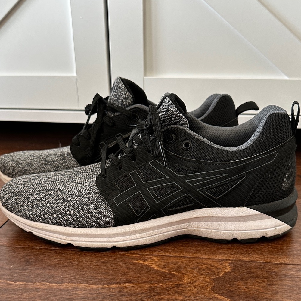 ASICS Women’s Black and Gray Athletic Shoes